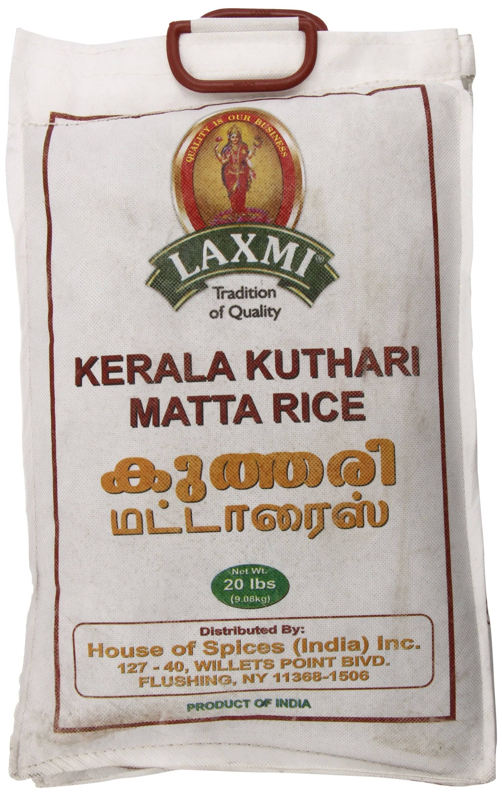 Laxmi Kerala Kuthari Rice - 20lbs