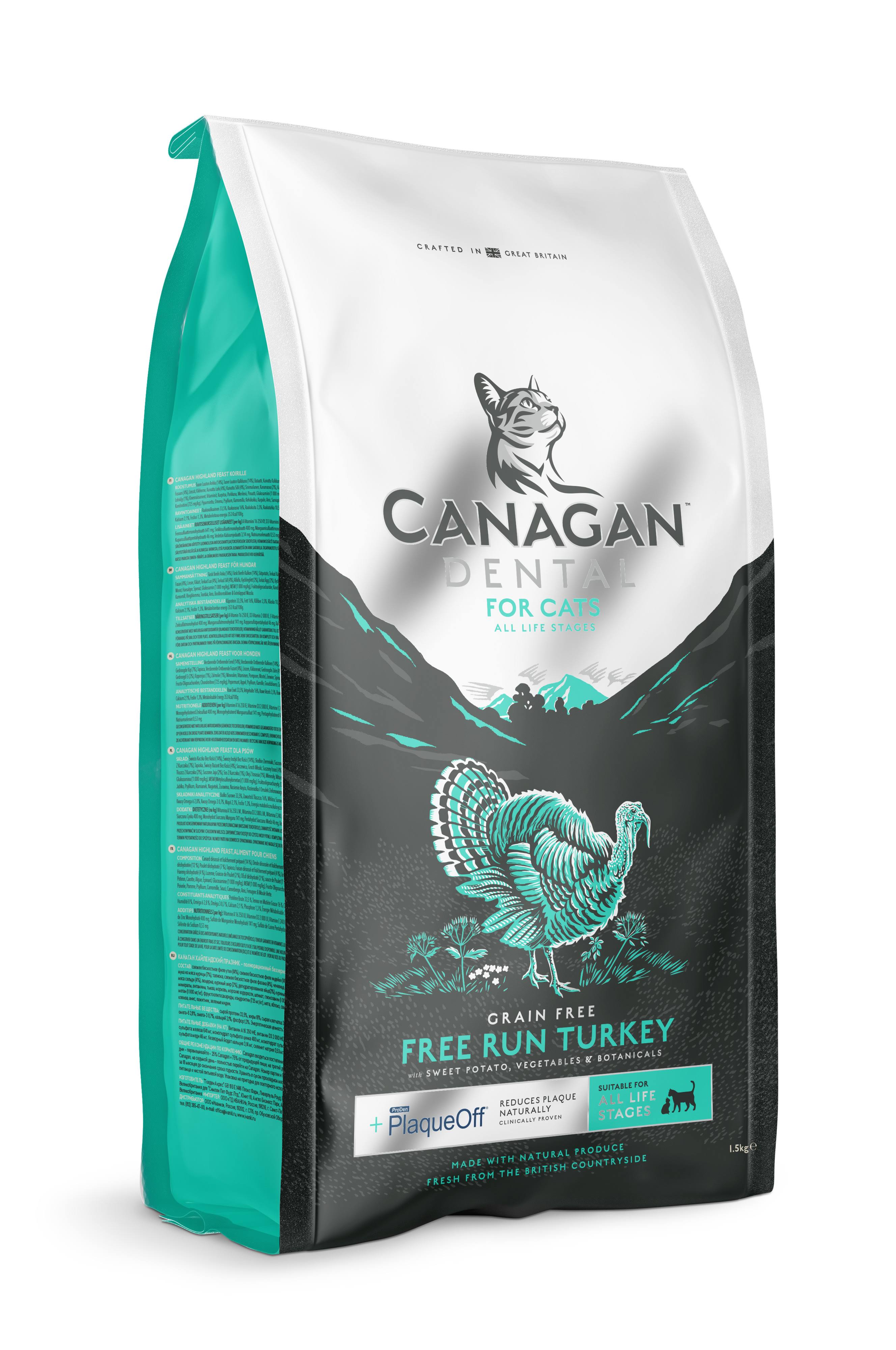 Canagan Dry Cat Food Dental 1.5kg