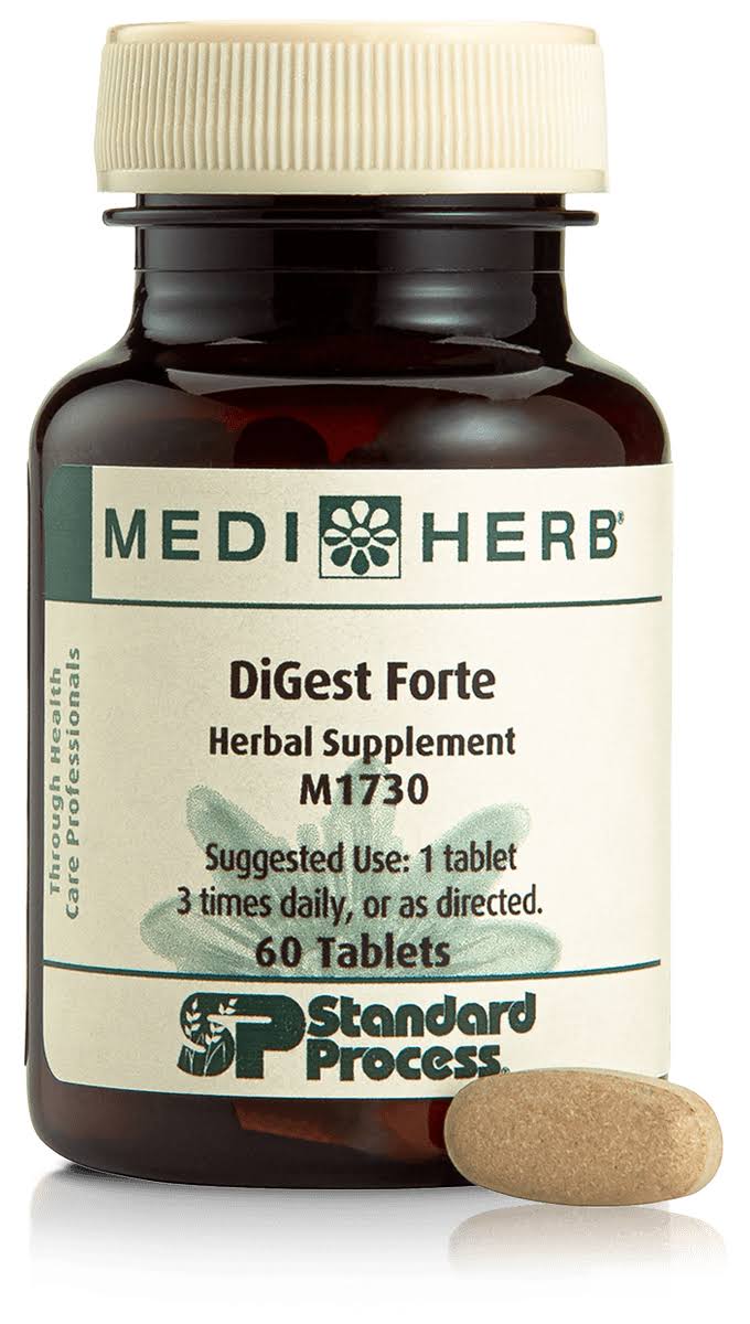 MediHerb Digest Forte 60 Tablets