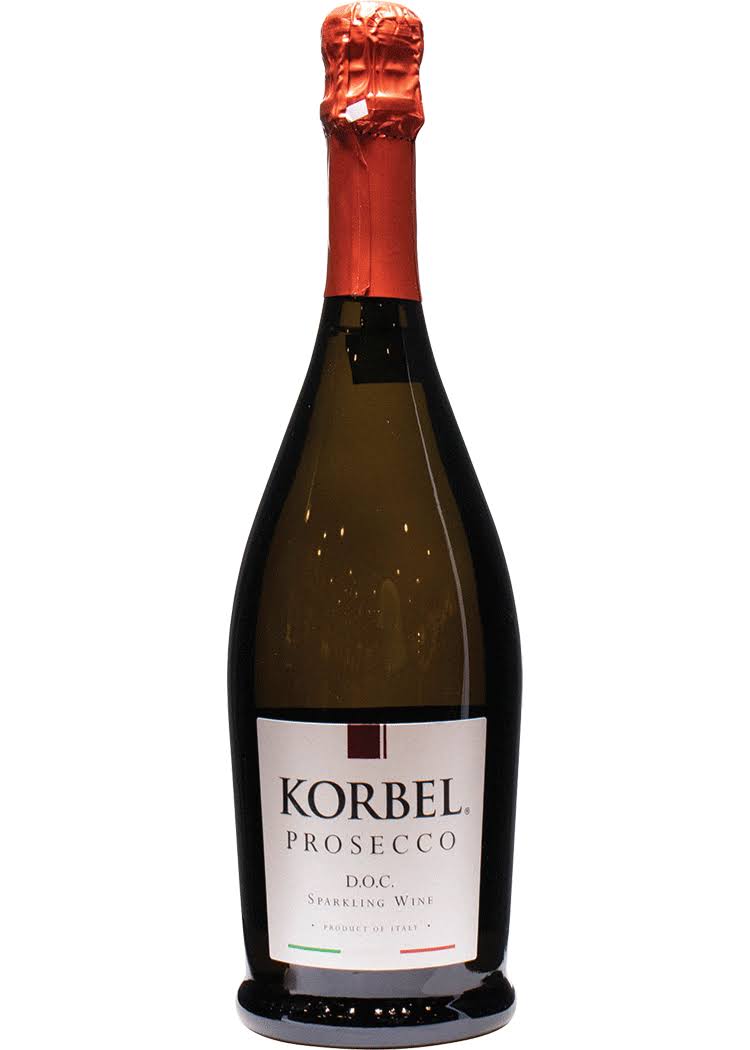 Korbel Sparkling Wine, Extra Dry, Doc, Prosecco - 750 ml