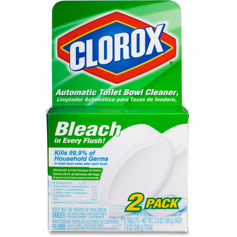 Clorox Automatic Toilet Bowl Cleaner Tablets - 2 pack