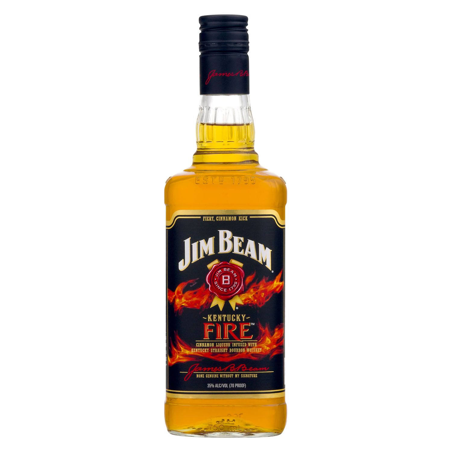 Jim Beam Kentucky Fire Bourbon - 750ml