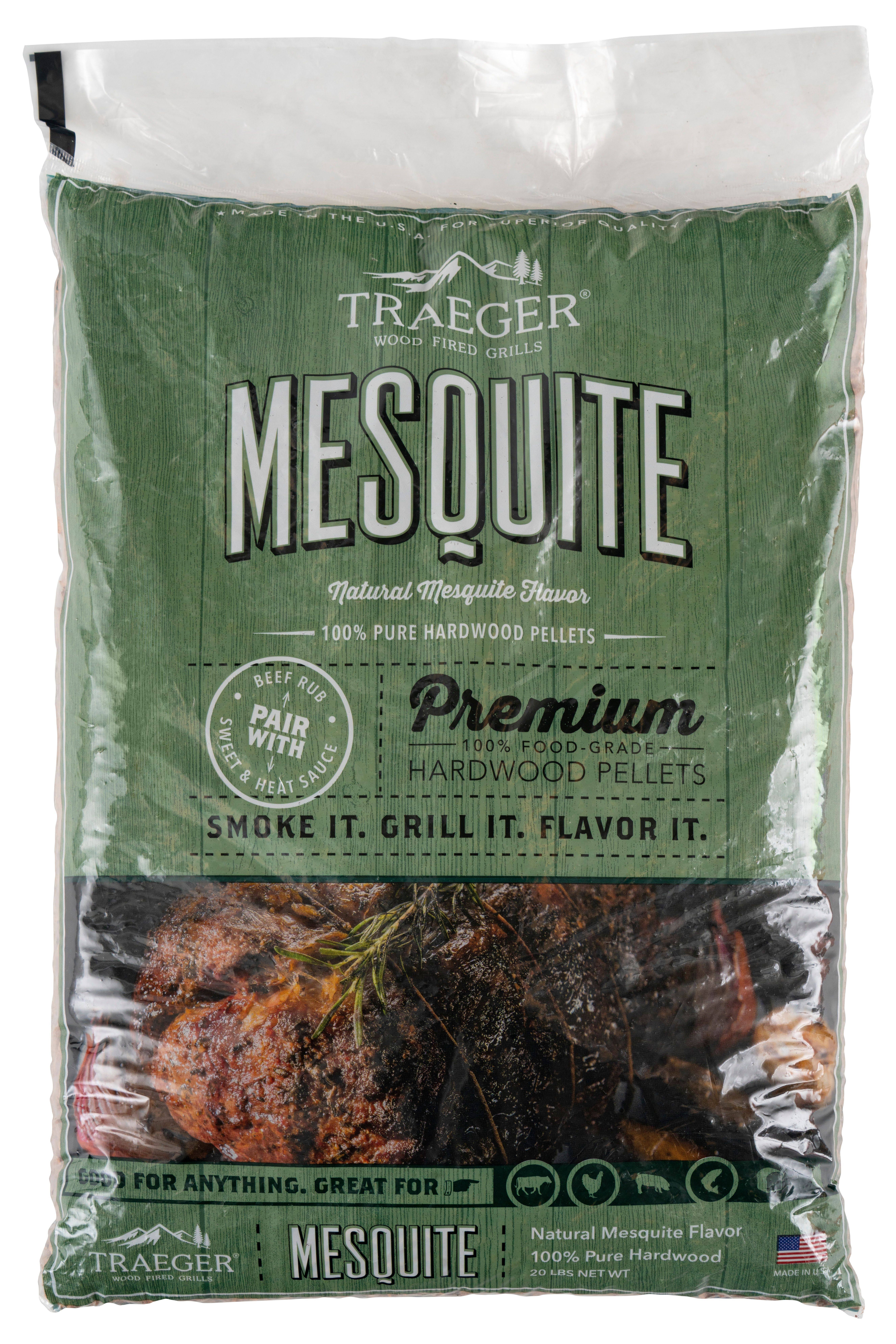 Traeger Mesquite All Natural Wood Pellets - 20lb