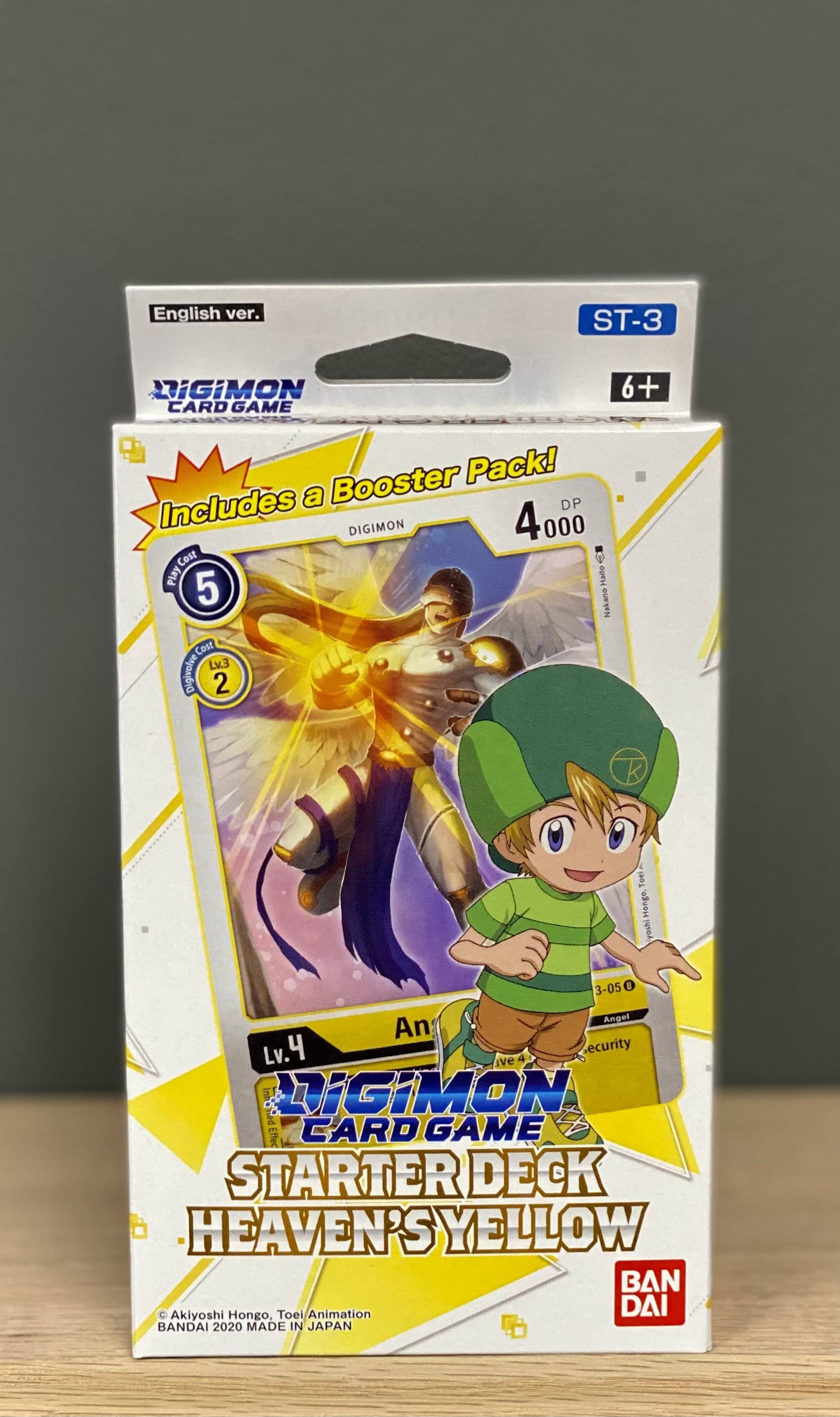 - Digimon Card Game: Starter Deck- Heaven's Yellow ST-3