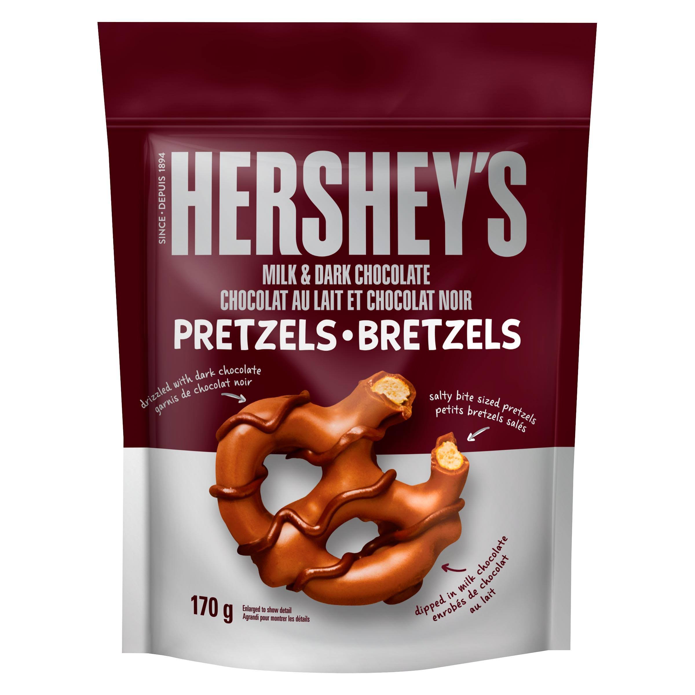 Hershey's Milk & Dark Chocolate Pretzels