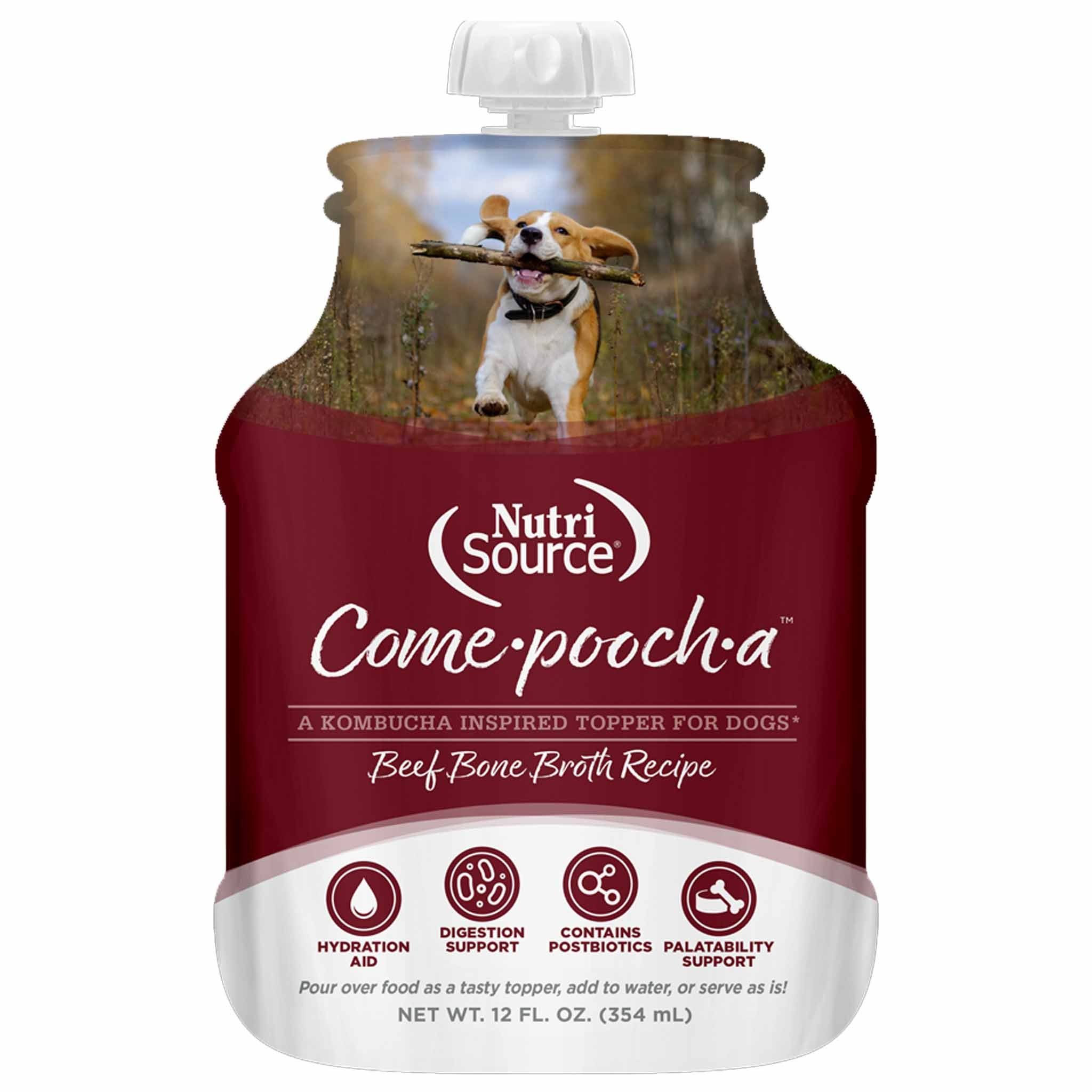 NutriSource Come-pooch-a Broth - Beef 12oz