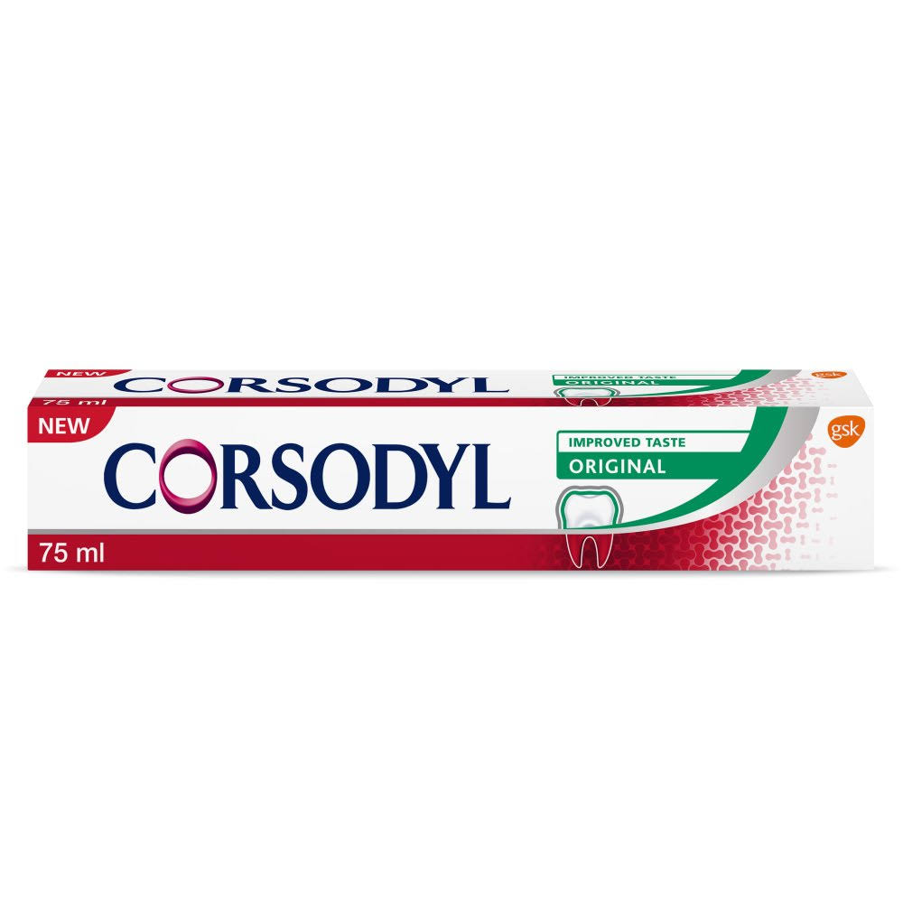 Corsodyl Daily Fluoride Original Toothpaste - 75ml