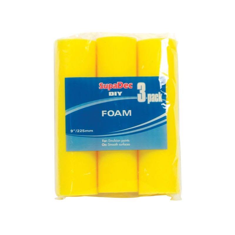SupaDec - FRR93 - Foam Roller Refills - 9" / 255mm Pack 3