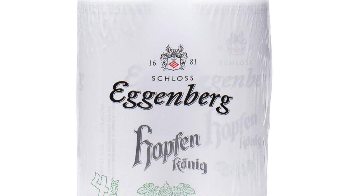 Eggenberger Hopfenkonig Pils 16.9oz Cans