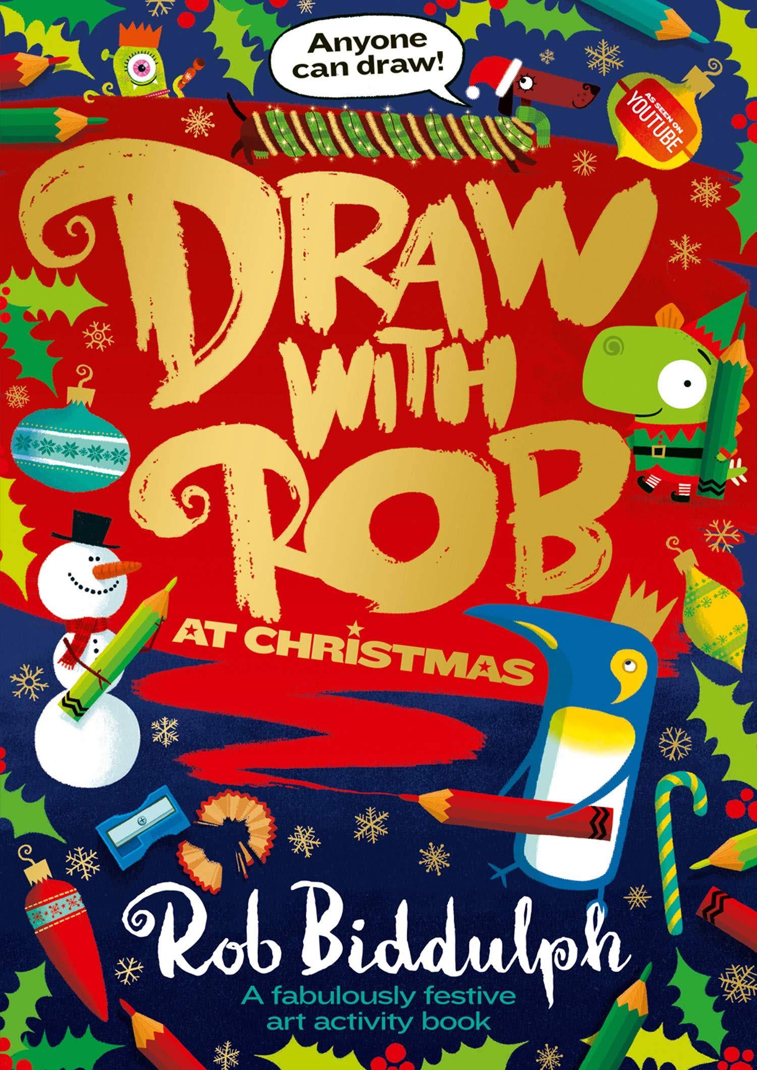 Draw with Rob at Christmas [Book]