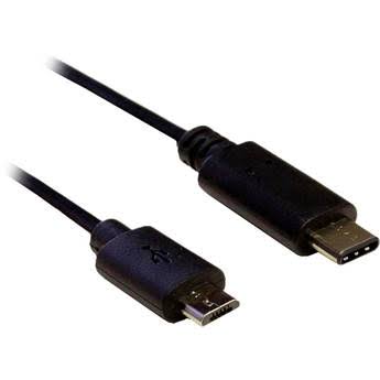 Tera Grand USB 2.0 Type-C to USB Micro-B Cable 6', harge and Data Speed 1.1/2.0 480Mb/s, Male Length 6' 1.8 M,