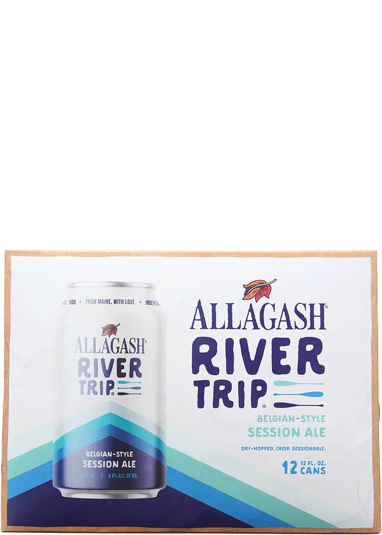Allagash River Trip Beer, Belgian-Style Session Ale - 12 - 12 fl. oz. cans