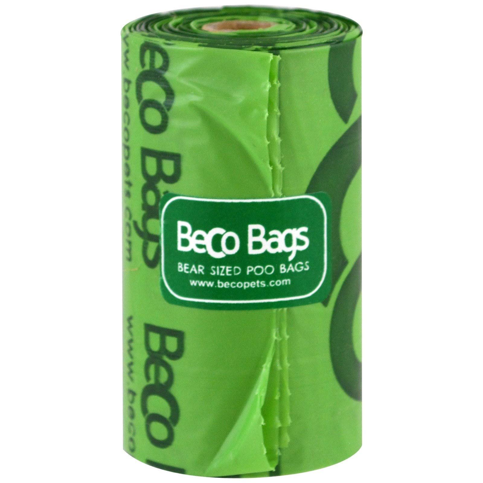 Beco Pets Unscented Degradable Poop Bags Single Roll