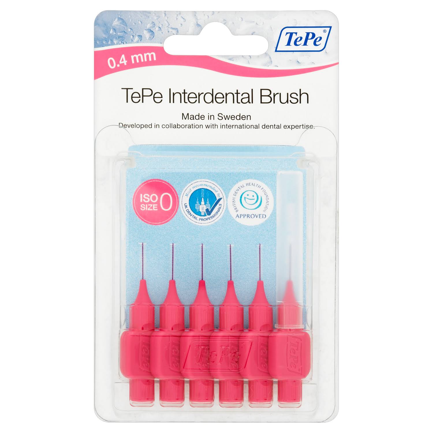 TePe Interdental Brush - Pink, 0.4mm