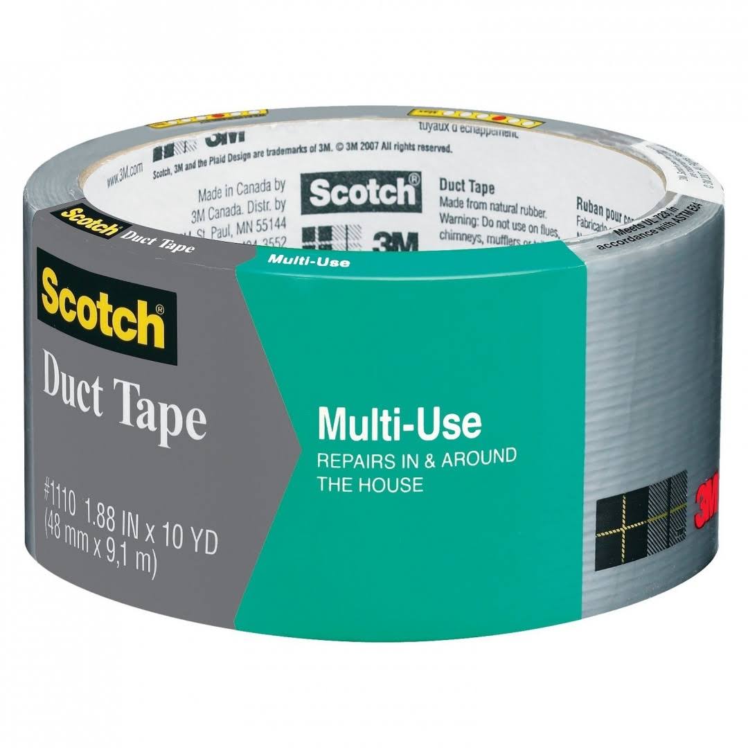 Scotch 3M Multi Use Duct Tape - 1.88" x 10yd