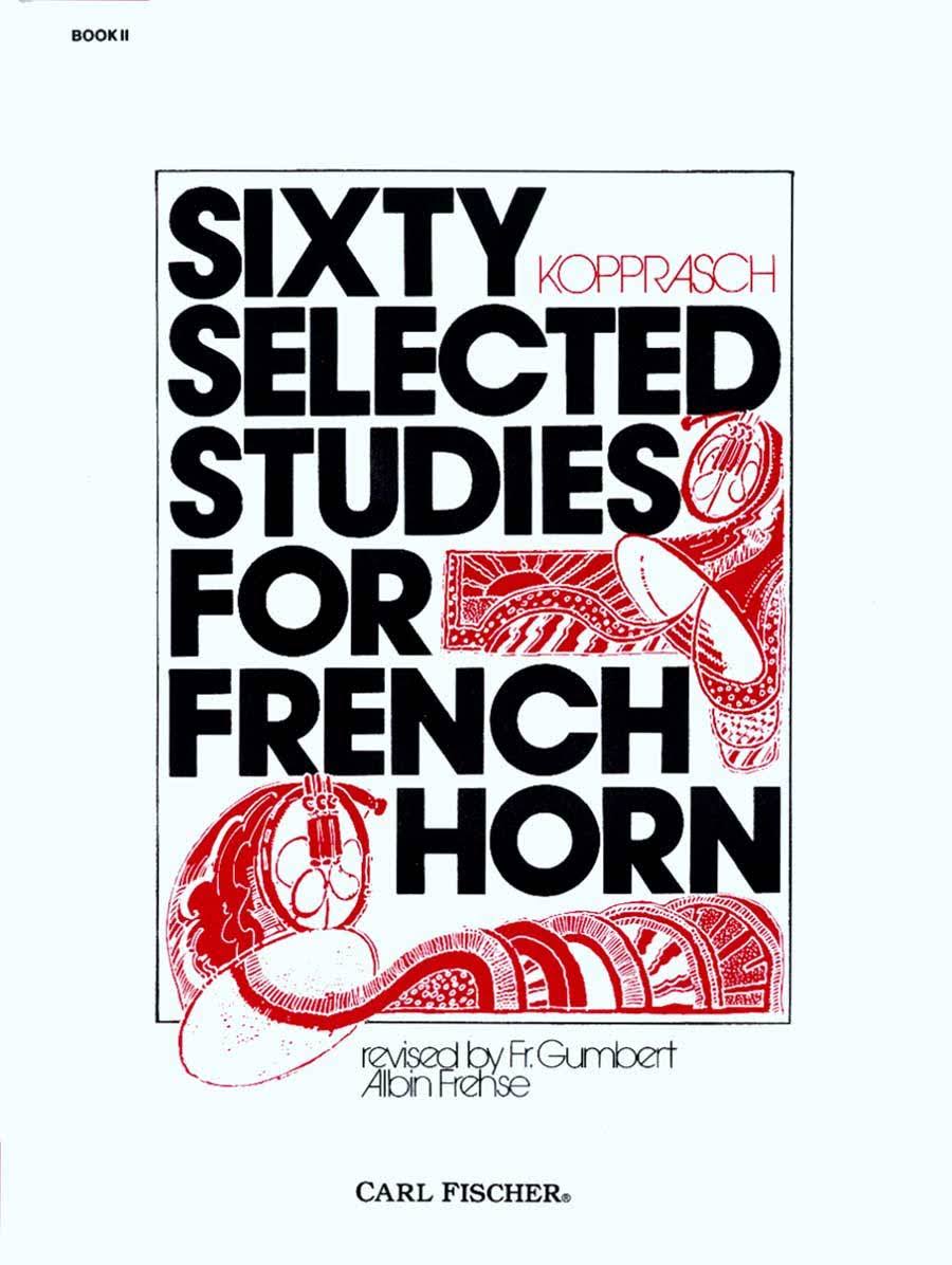 Carl Fischer Sixty Selected Studies For French Horn
