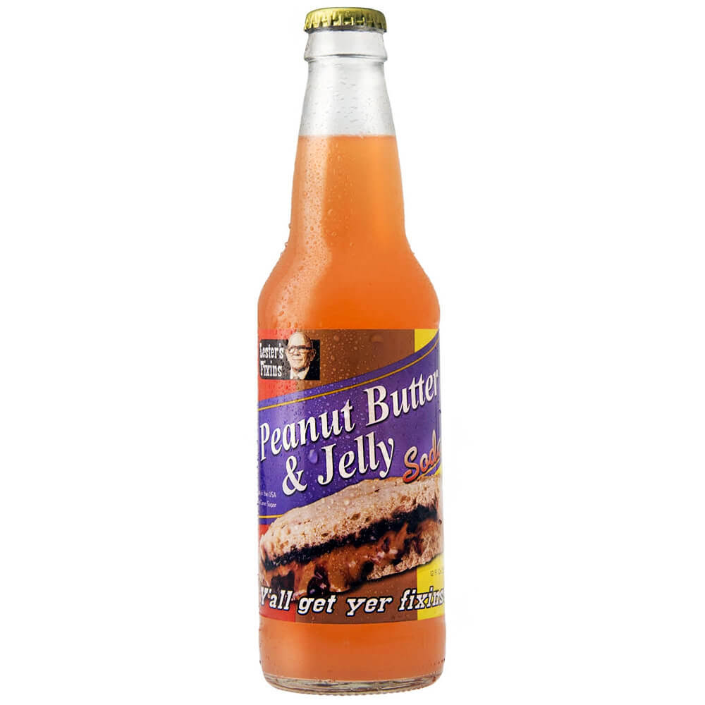 Lester's Fixins Peanut Butter and Jelly Soda