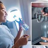 Flight attendant on the drink passengers should 'avoid' on planes - 'not cleaned enough'