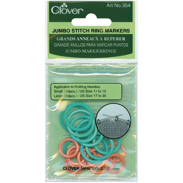 Clover Jumbo Stitch Ring Marker