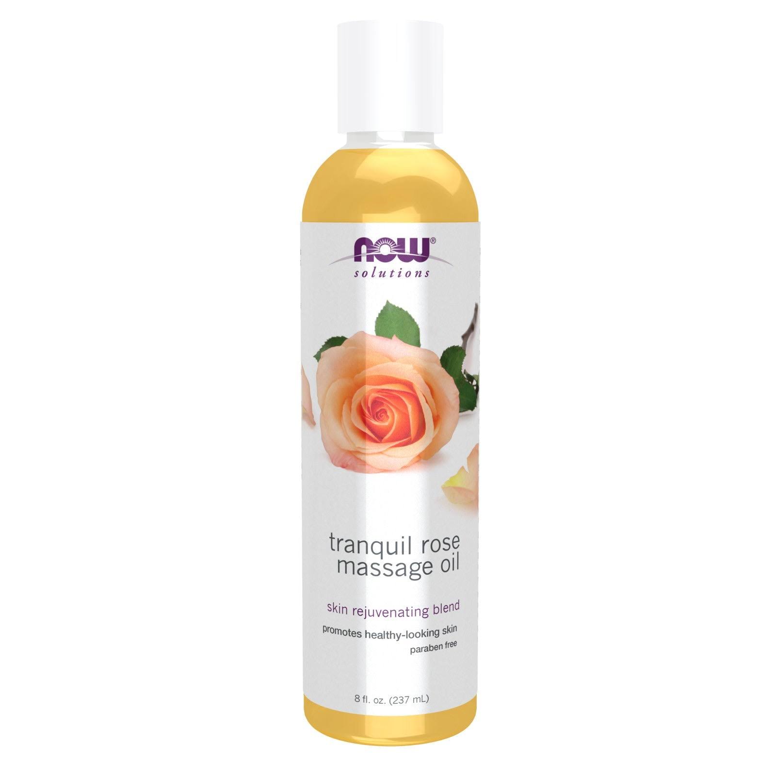 Now Foods Tranquil Rose Massage Oil - 8 oz