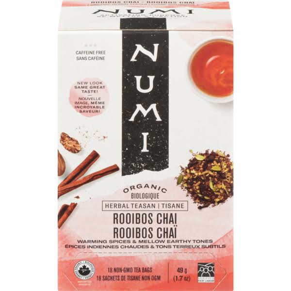 Numi Organic Tea Organic Rooibos Chai Tea