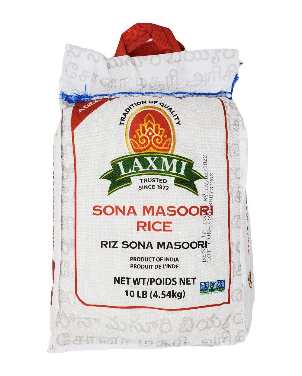Laxmi Sona Masoori Rice - 10lbs