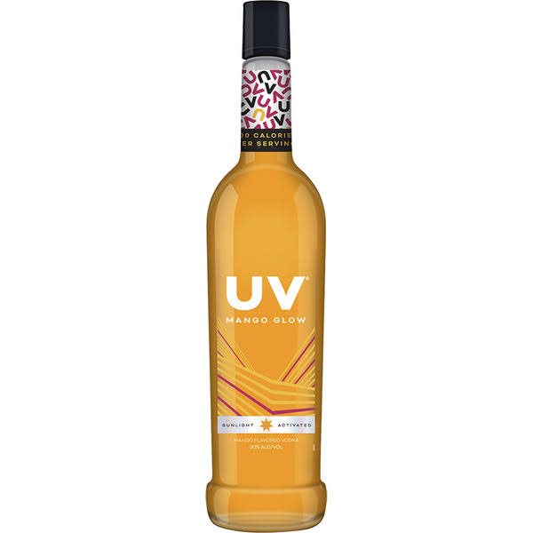 UV Vodka Mango Glow Vodka - 750 ml