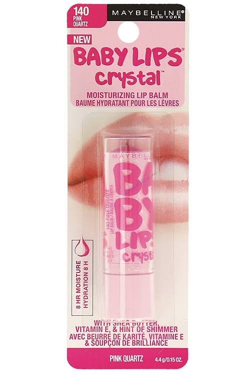 Maybelline New York Baby Lips Crystal Lip Balm - Pink Quartz, 5ml