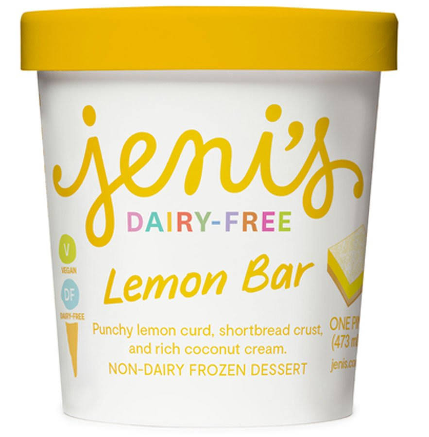 Jeni's Frozen Dessert, Dairy-Free, Lemon Bar - 3.6 fl oz