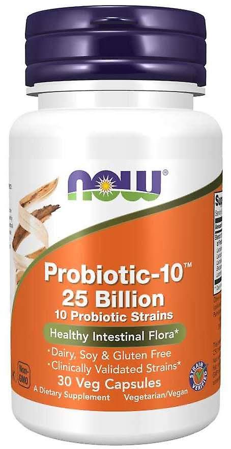 Now Foods Probiotic-10 25 Billion Supplement - 30 Vcaps