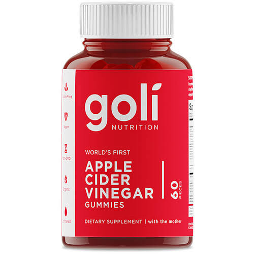 Goli Nutrition Apple Cider Vinegar Gummies (60 Pcs.)