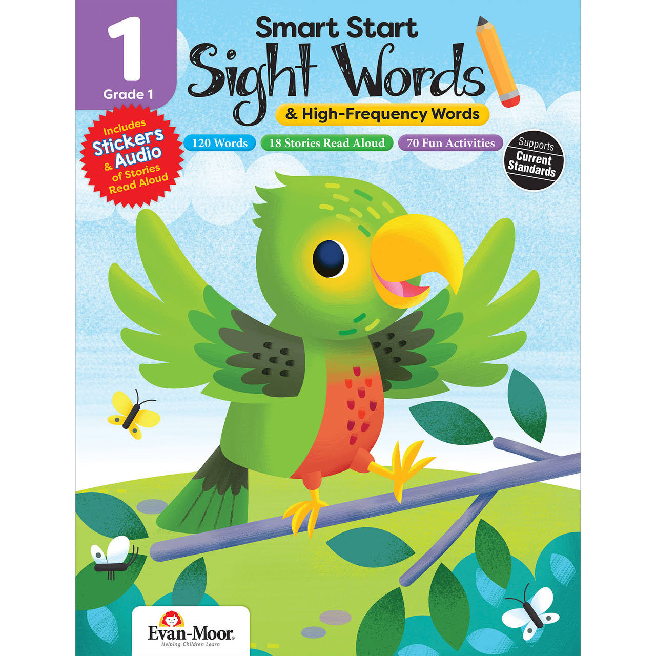 Grade 1 Smart Start: Sight Words Workbook One-Size Evan-Moor Educational Publishers