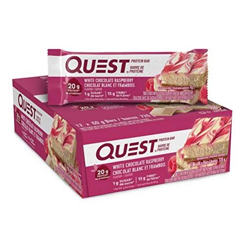 Quest Nutrition Bar White Chocolate Raspberry 12 Box