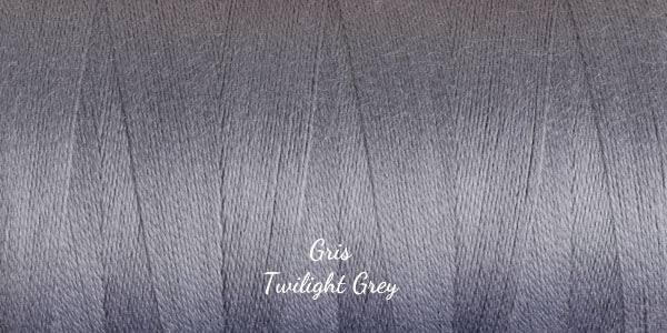 Unmercerised Cotton 5/2 - 200gm Cone Twilight Grey