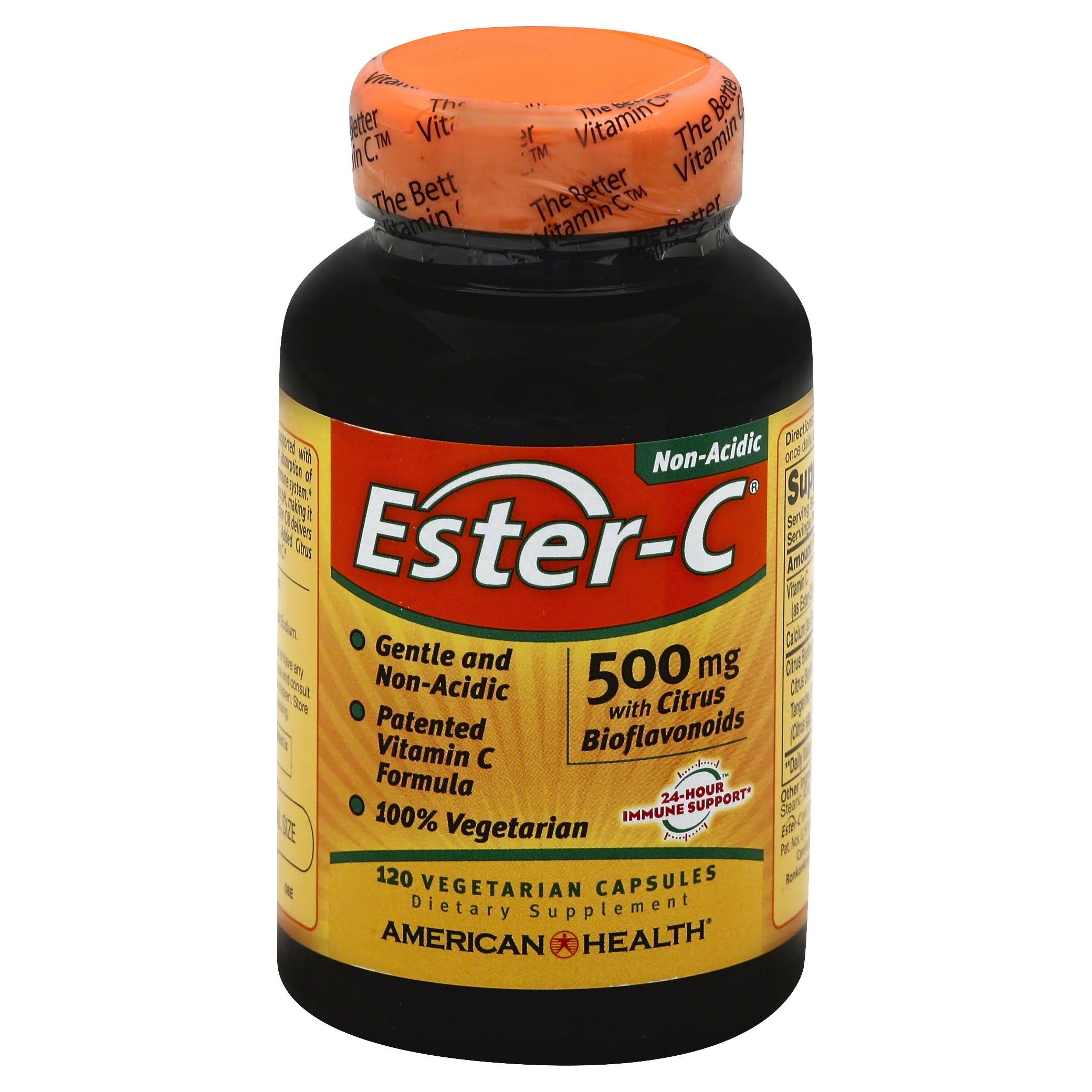 Ester-c With Citrus Bioflavonoids 500mg - 120 Capsules