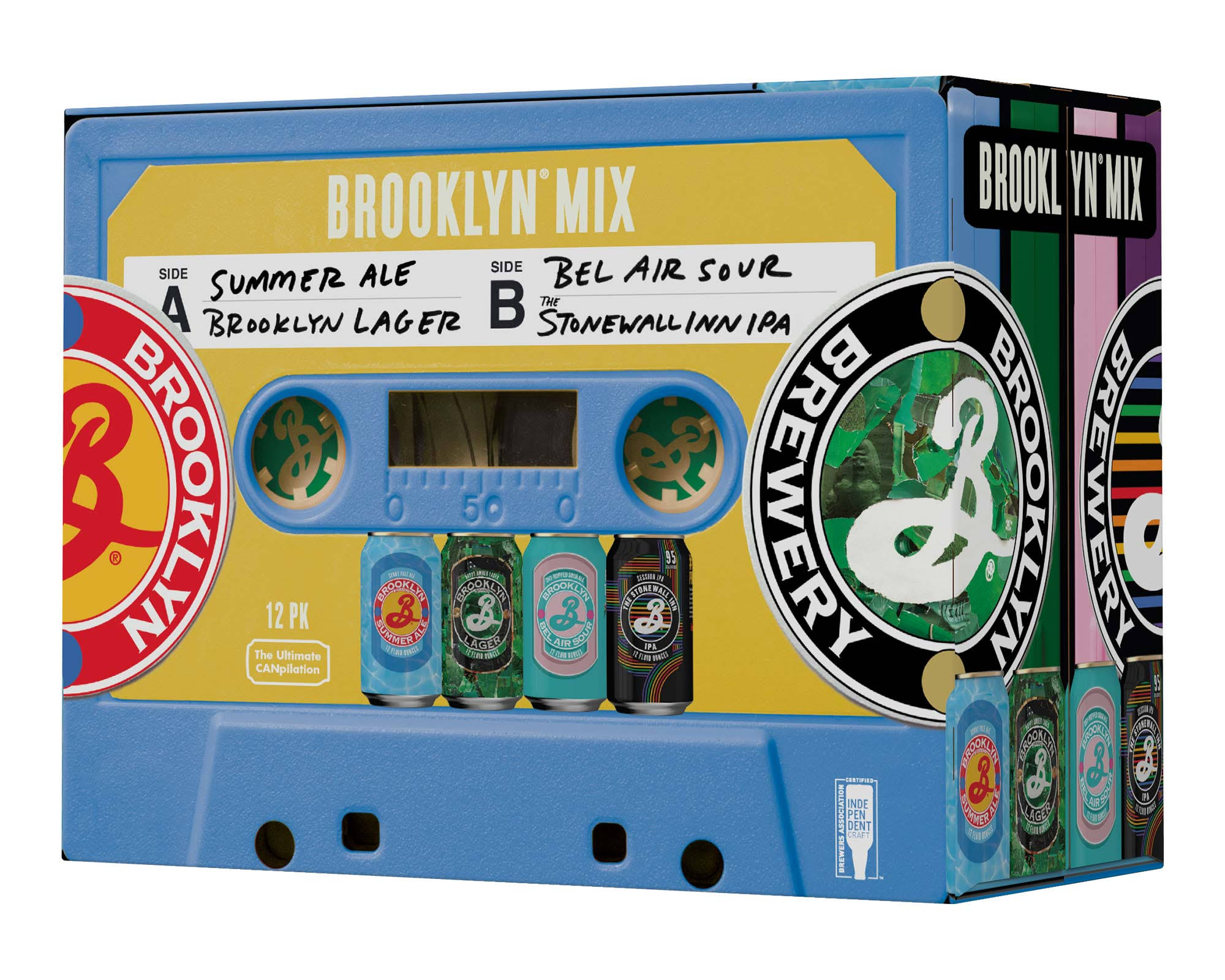 Brooklyn Brewery Beer, IPA for All, Assorted - 12 cans