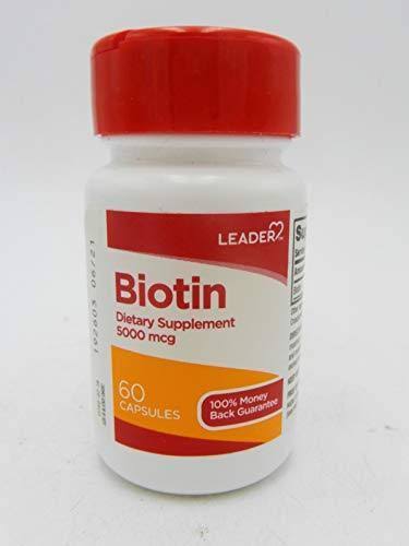 Leader Biotin B-Complex Supplement - 60 Capsules