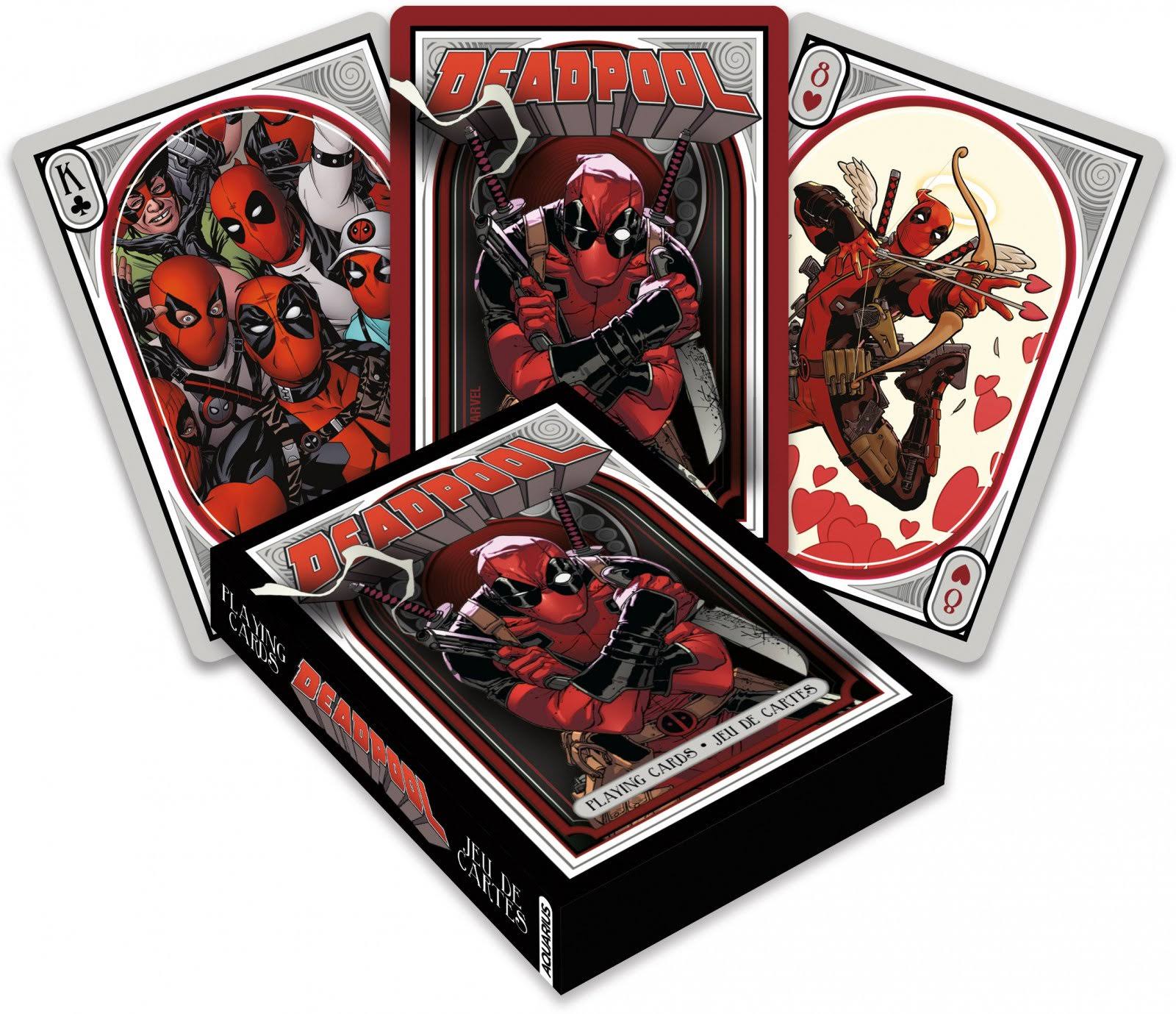 Aquarius Marvel - Deadpool Playing Cards