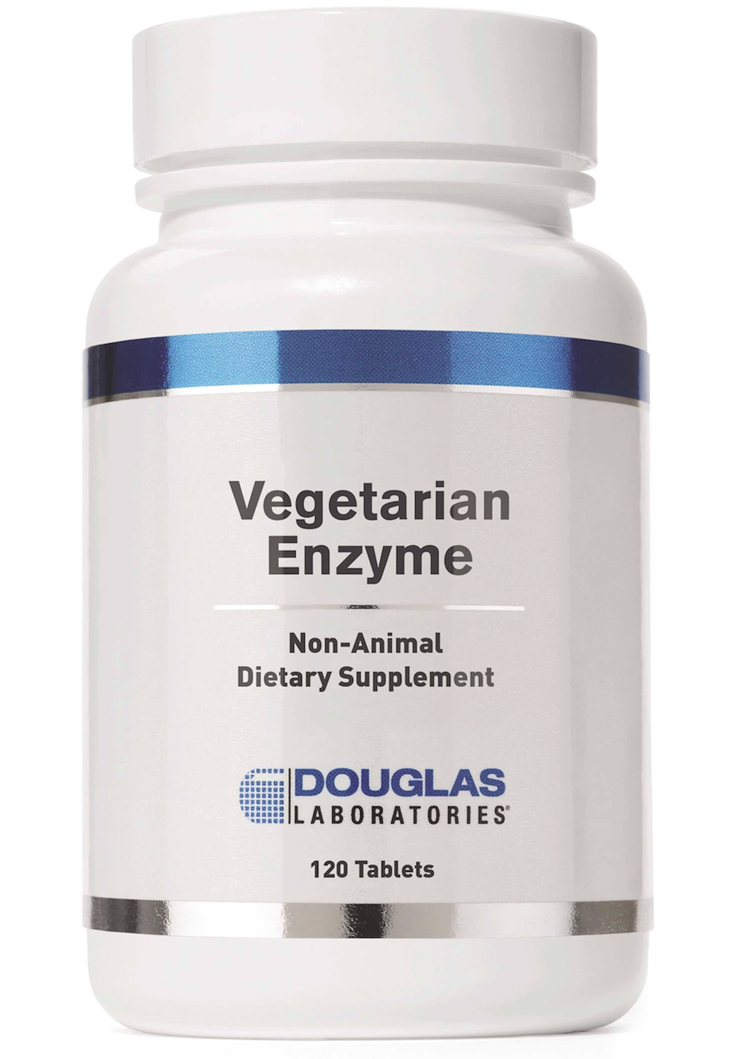 Douglas Laboratories Vegetarian Enzyme Supplement - 120 Tablets