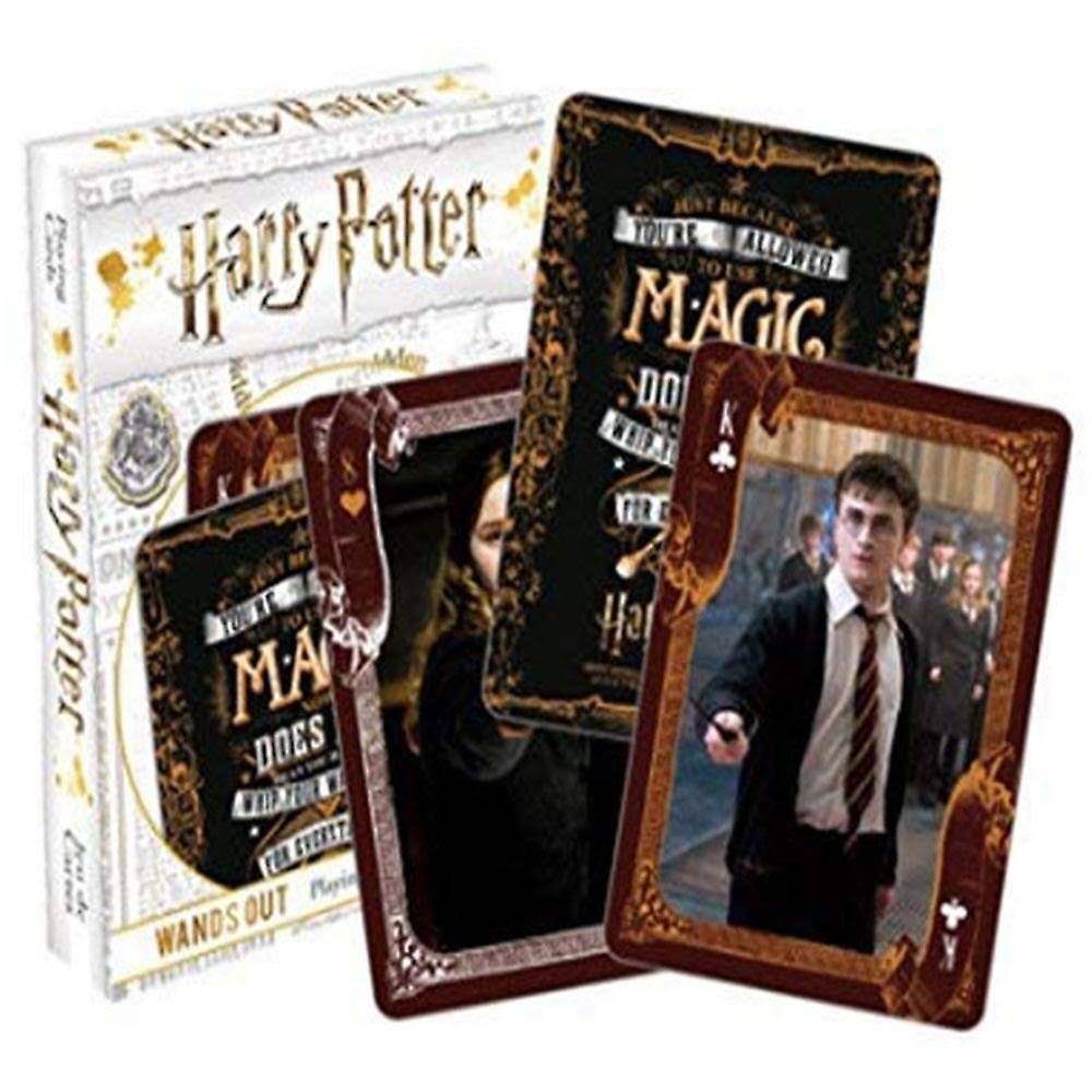 Harry Potter Wands Out Playing Cards