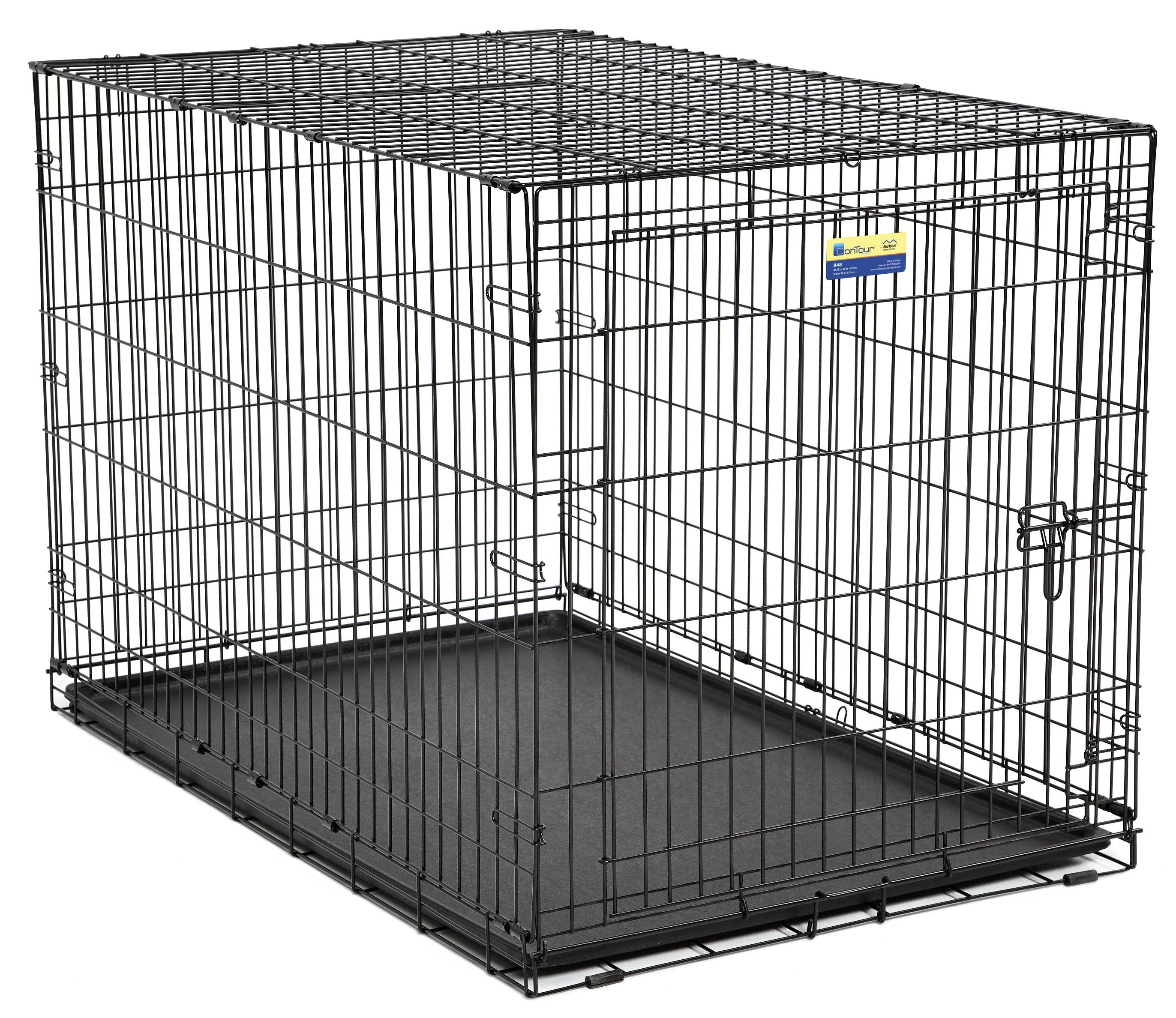 Contour Single Door Dog Crate , Partno 818, by Midwest Container, Size 18X12X14, | Midwest Homes For Pets Dog Crates | Free Shipping On All Orders