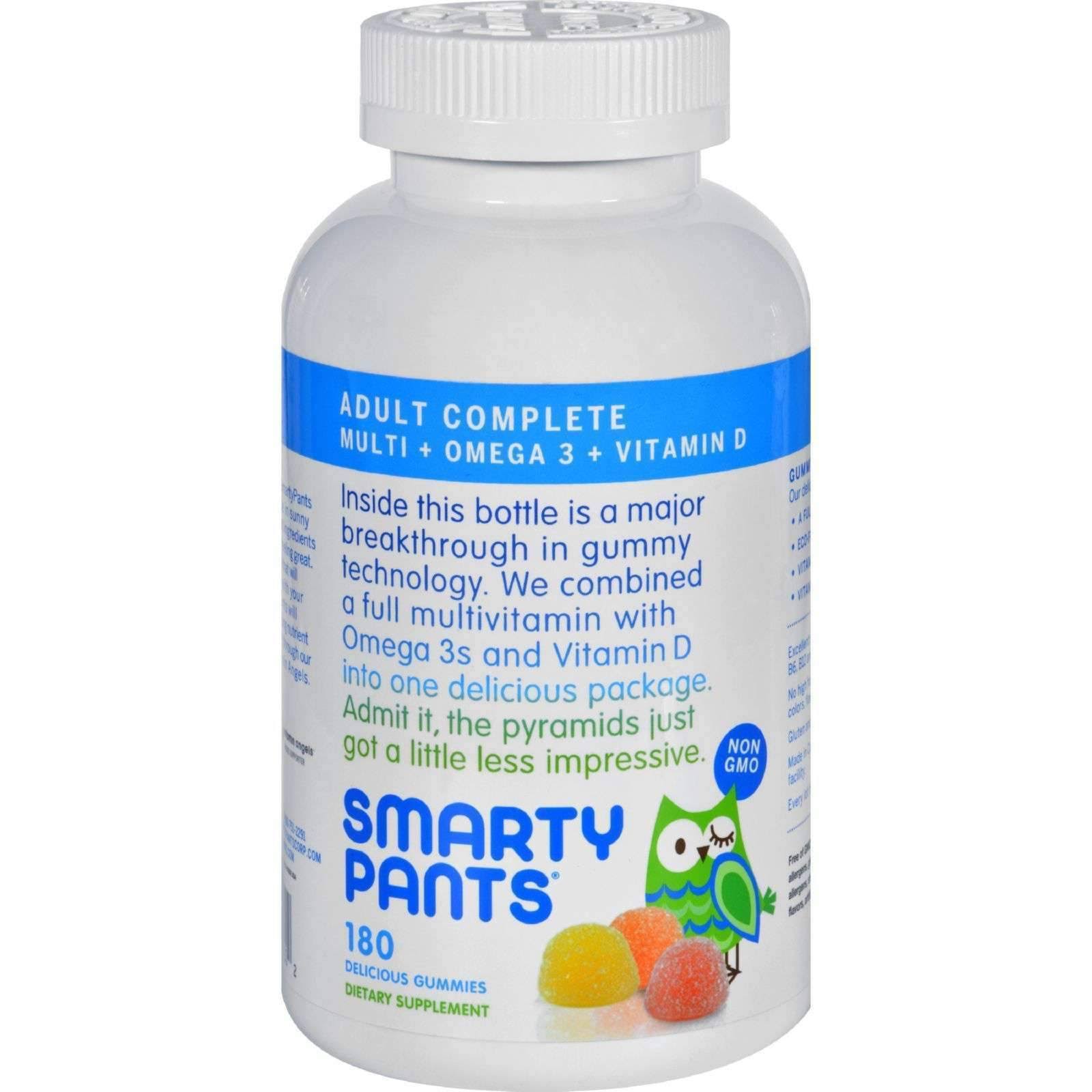 SmartyPants Adult Complete Gummy Vitamins - 180 Gummies