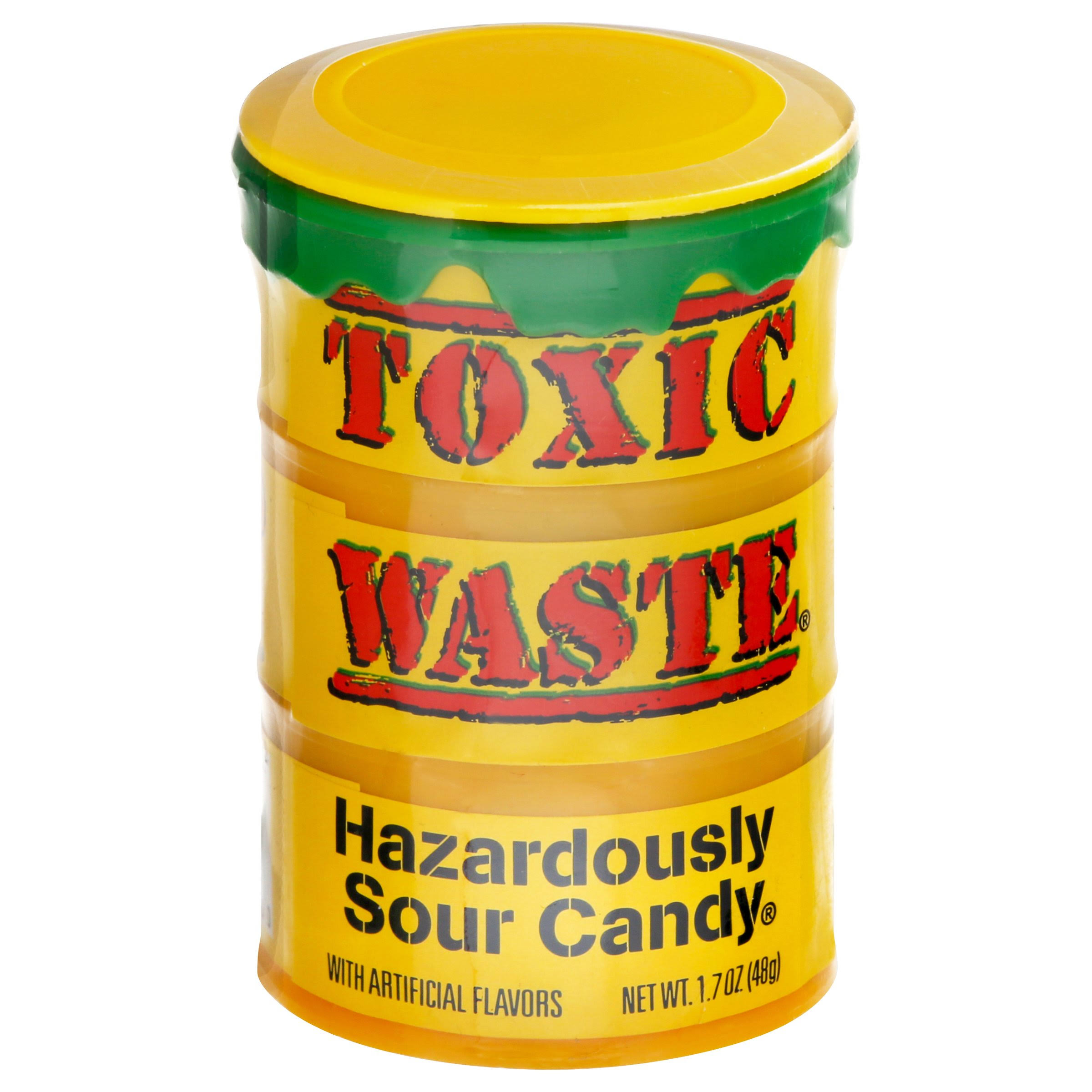 Toxic Waste Sour Candy Drum