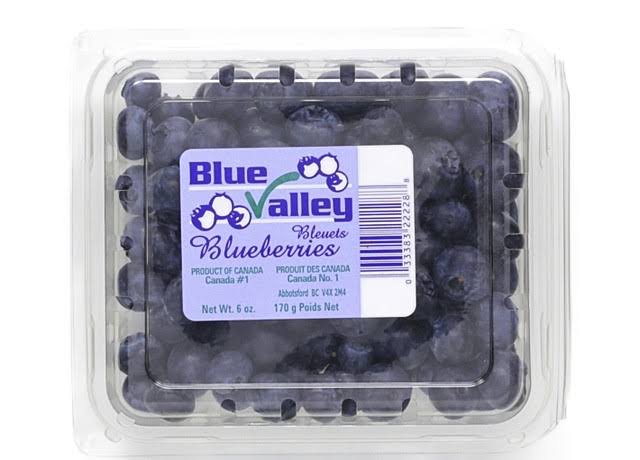 Fresh Produce Blueberries
