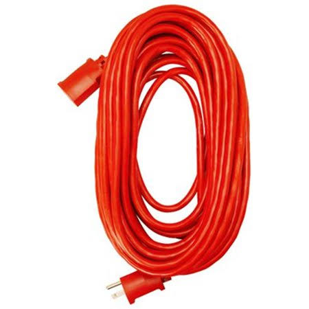 Master Electrician Round Vinyl Extension Cord - Red, 50'
