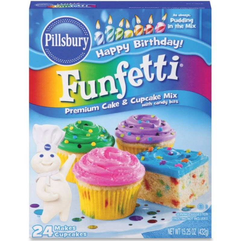Pillsbury Funfetti Cupcake Mix