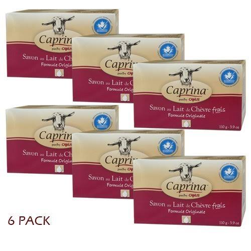 Caprina Fresh Goat's Milk Soap - Original Formula, 6pk, 3.9oz