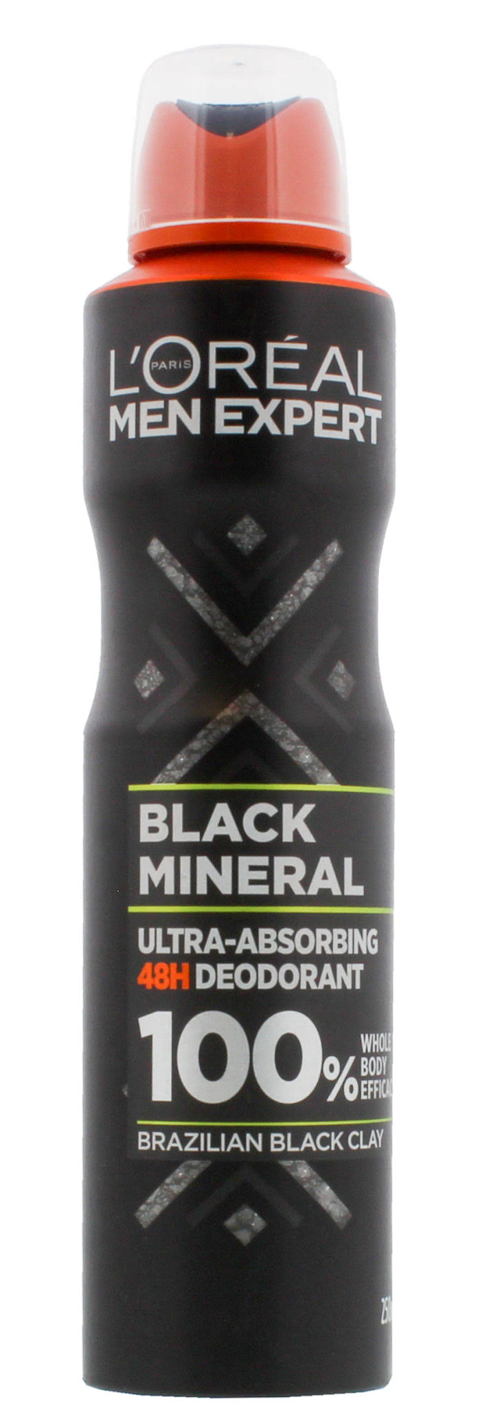 L'oreal Paris Men Expert Black Mineral Deodorant - 250ml