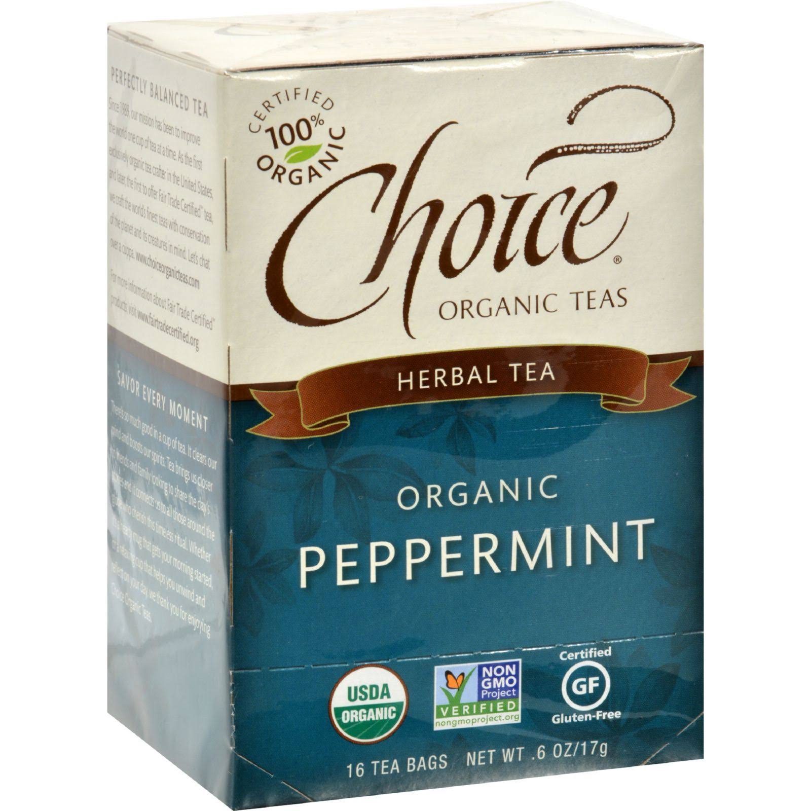 Organic Peppermint Herb Tea