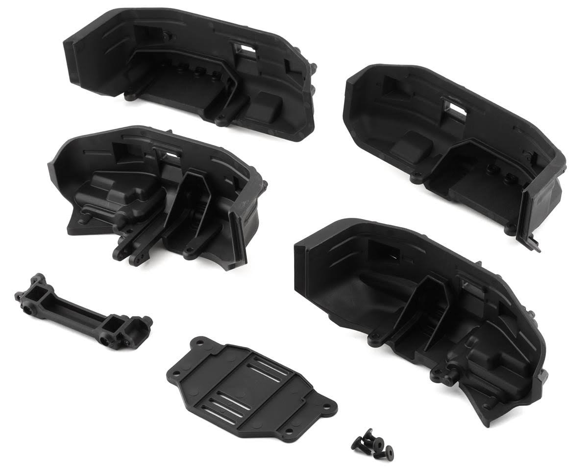Traxxas TRX-4 2021 Ford Bronco Front & Rear Inner Narrow Fenders/Rock Light Covers/Battery Plate/Body Mount 8080X